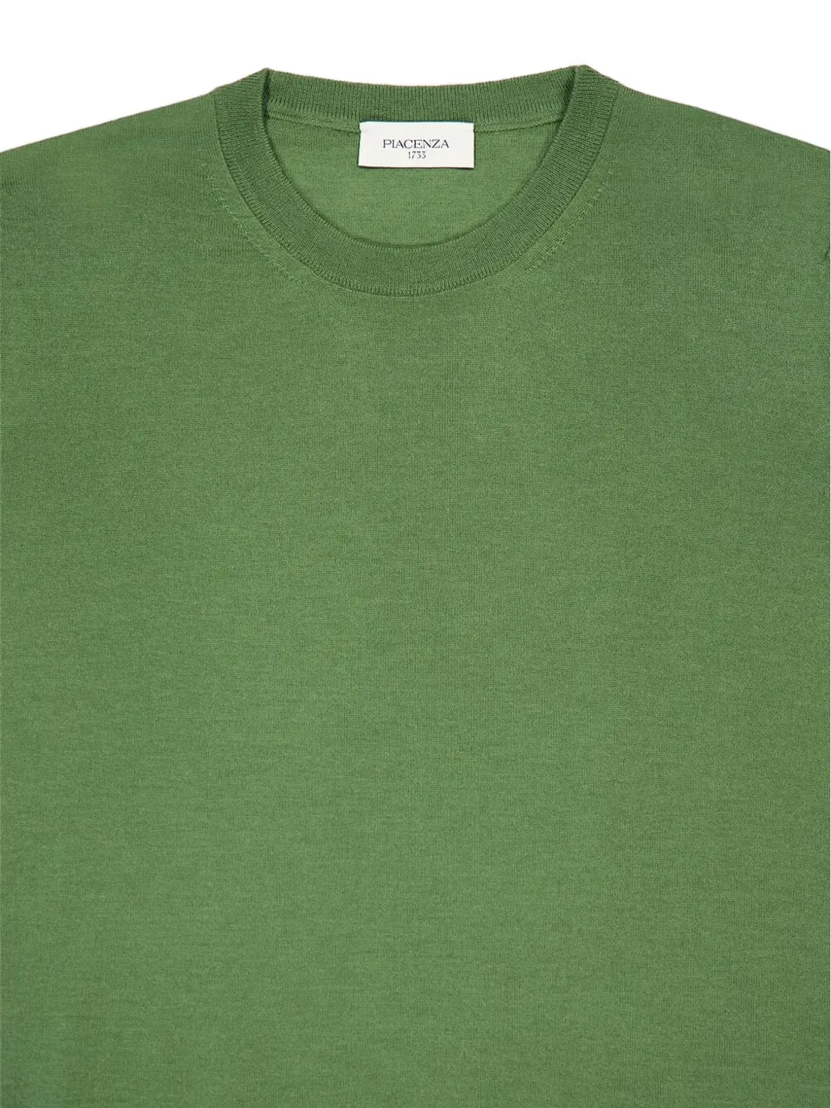 Piacenza Cashmere ウールセーター グリーン - 画像3