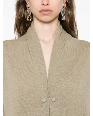Fabiana Filippi ボタン留めカシミヤ カーディコート - サムネイル5