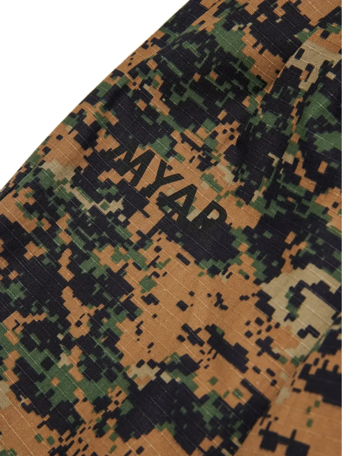 Myar camo-panelled trousers - Brown - 画像4