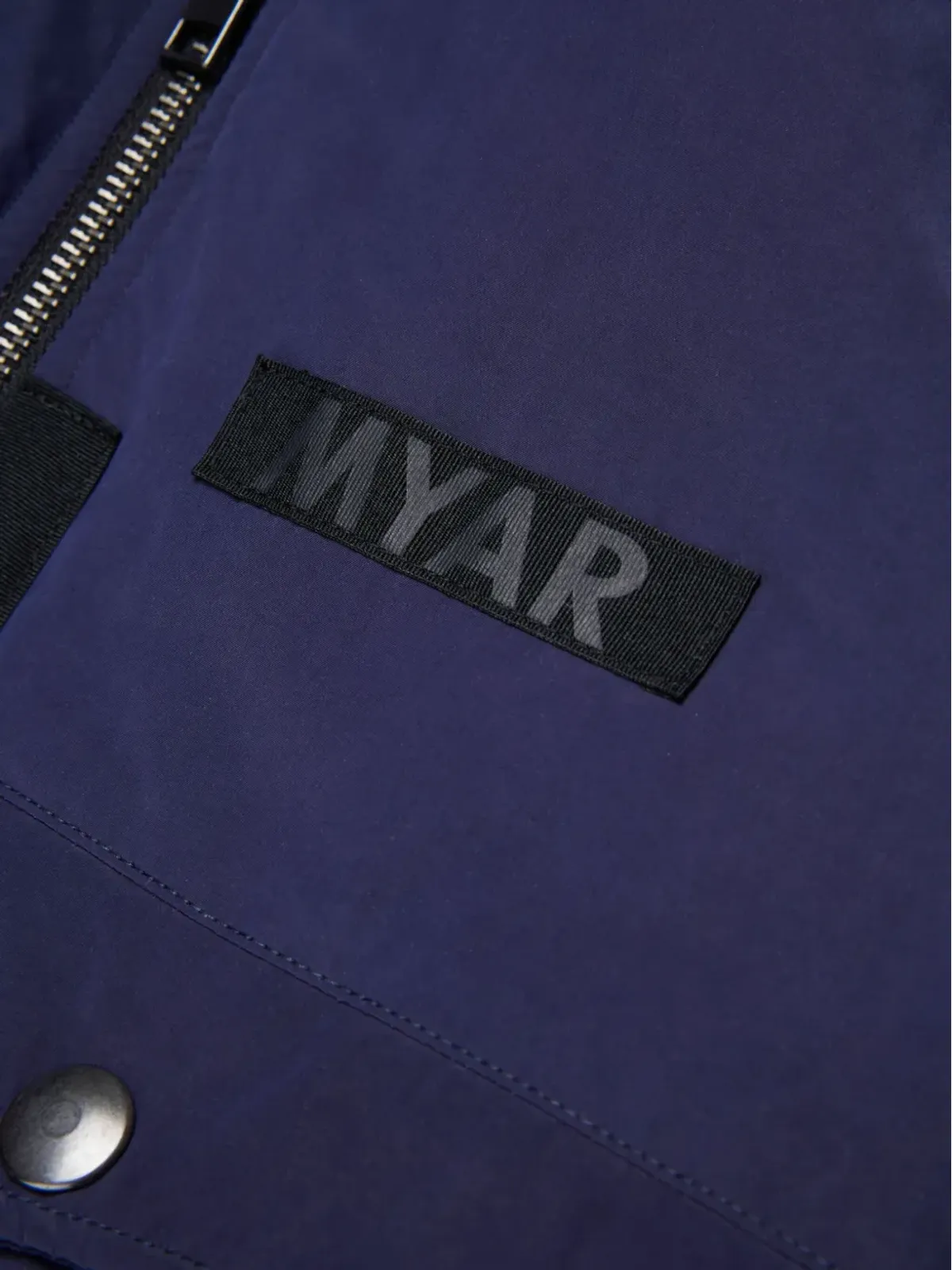 Myar パッチワークボンバージャケット - 画像4