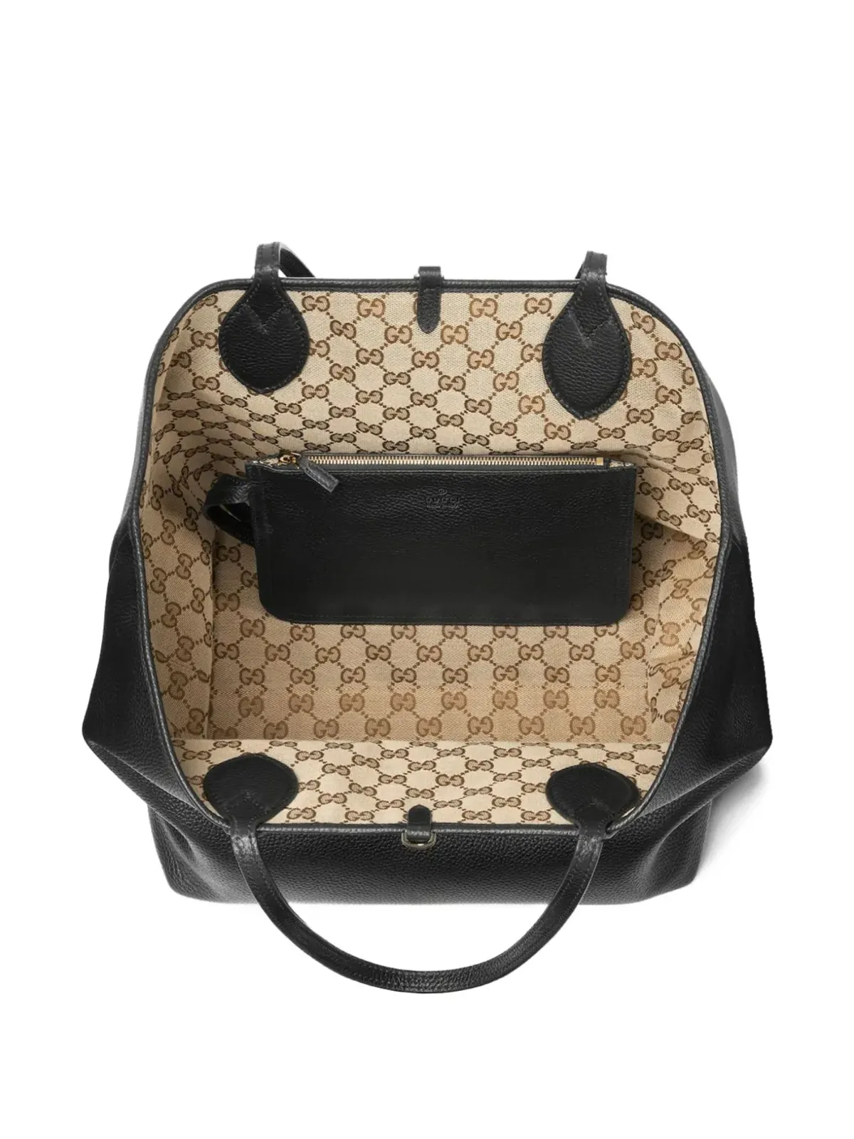 Gucci Totissima リバーシブル レザートートバッグ - 画像5