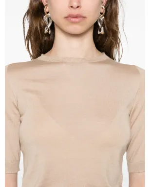 Fabiana Filippi 半袖カシミア混紡トップス - サムネイル5