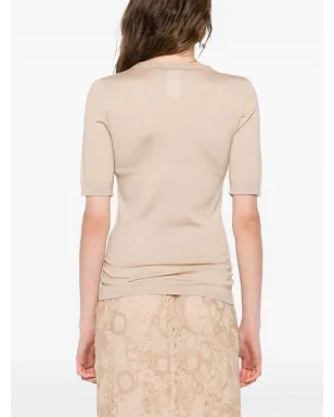 Fabiana Filippi 半袖カシミア混紡トップス - サムネイル4