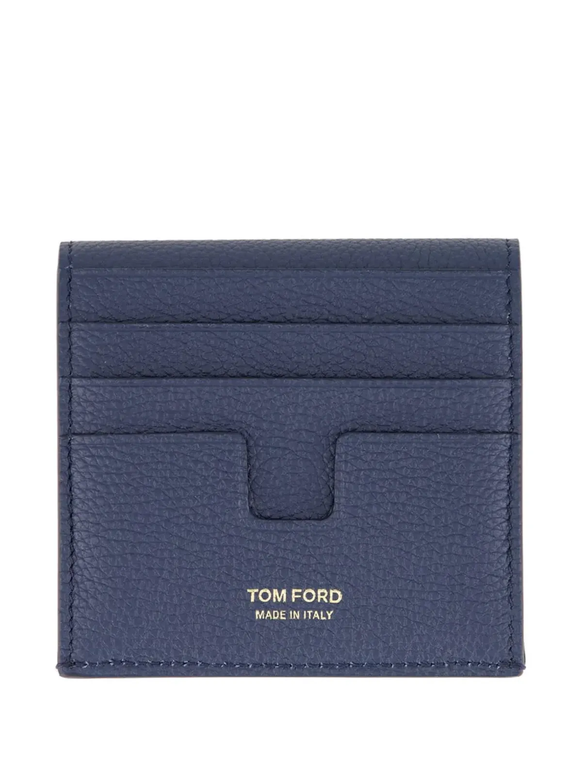 TOM FORD Tara ロゴ付きグレインレザー カードホルダー - 画像2
