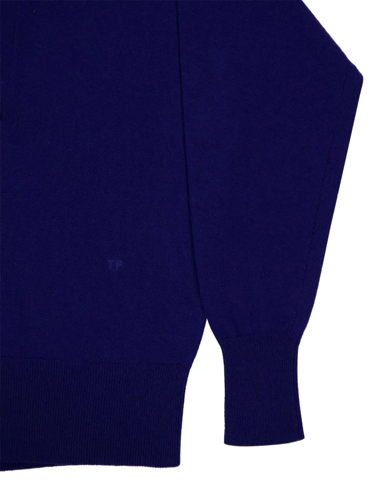 TOM FORD ポロVネック カシミヤニットトップ - 画像5