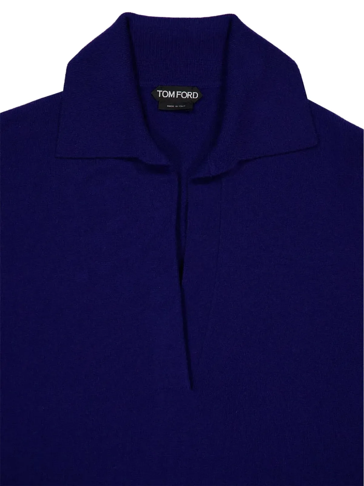 TOM FORD ポロVネック カシミヤニットトップ - 画像4