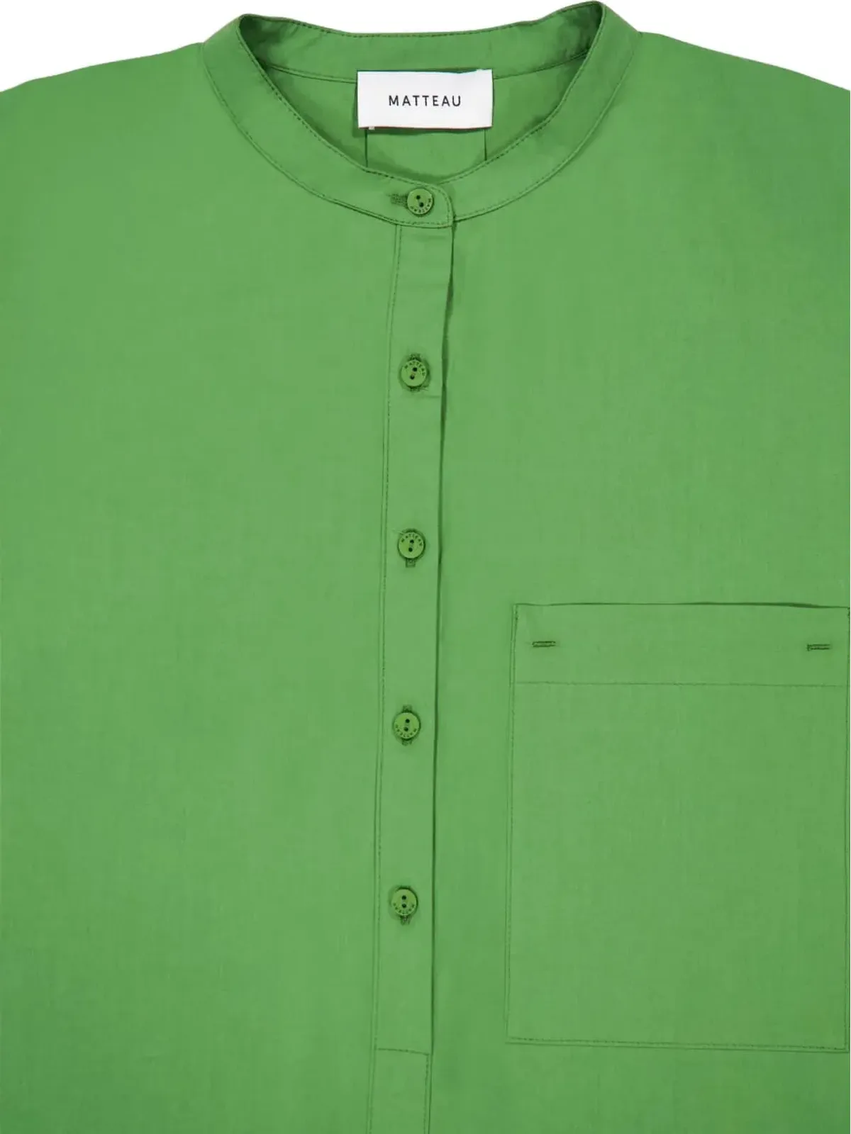 Matteau ポポバー ロングスリーブ ミニ シャツドレス - 画像3