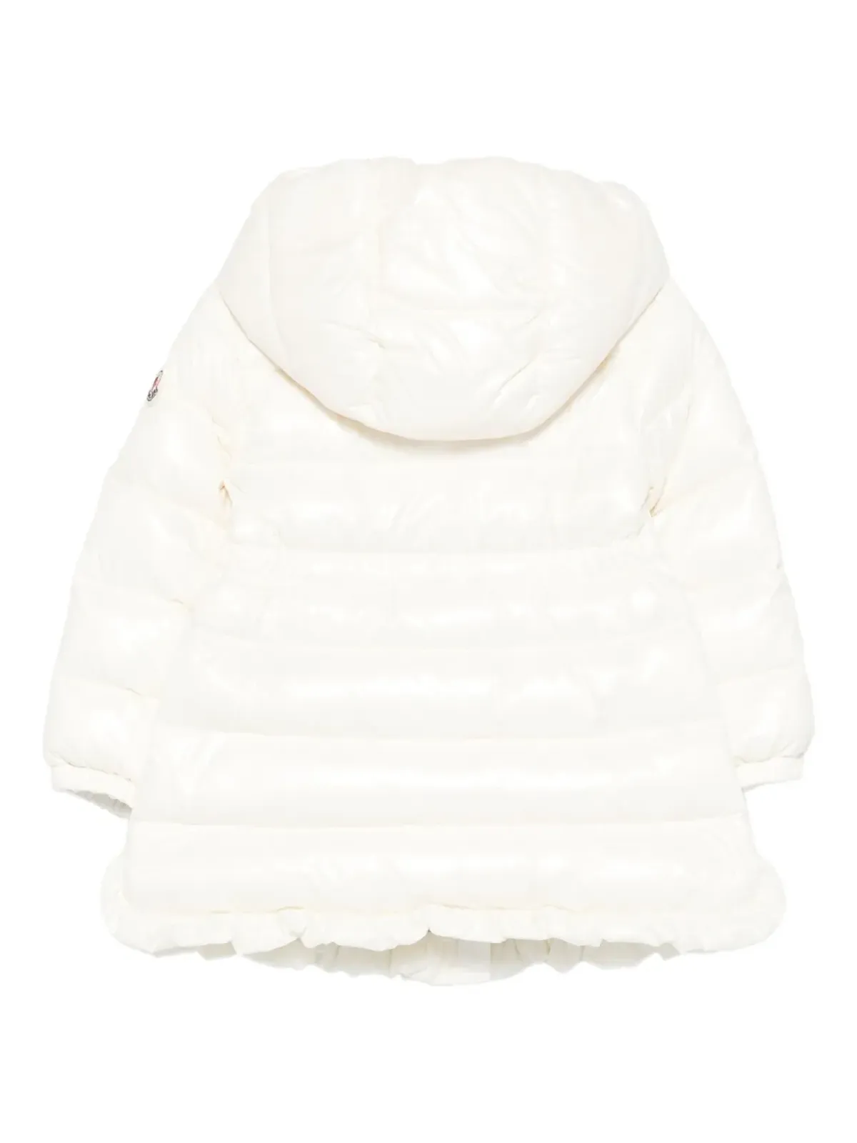 Moncler Enfant フリル付きキルテッドパーカ - 画像2