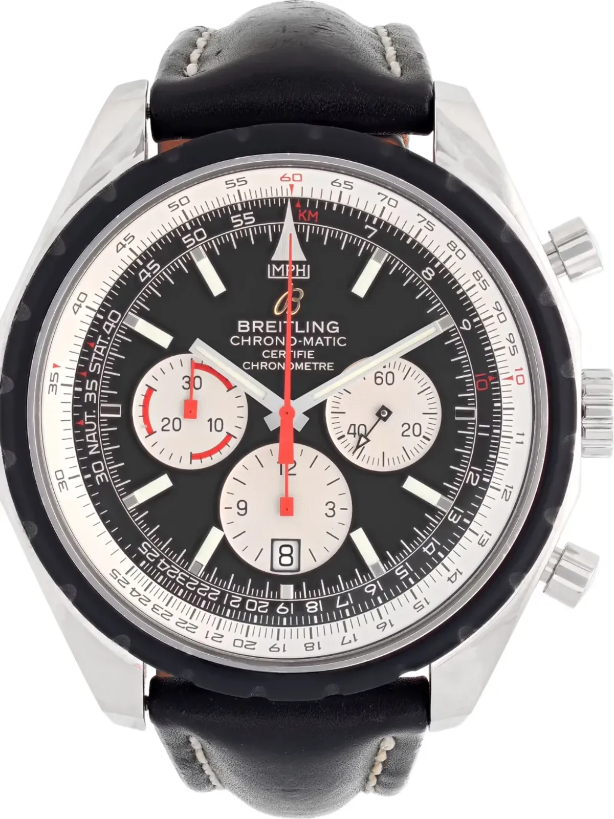 Breitling クロノマット ブラック - 画像2
