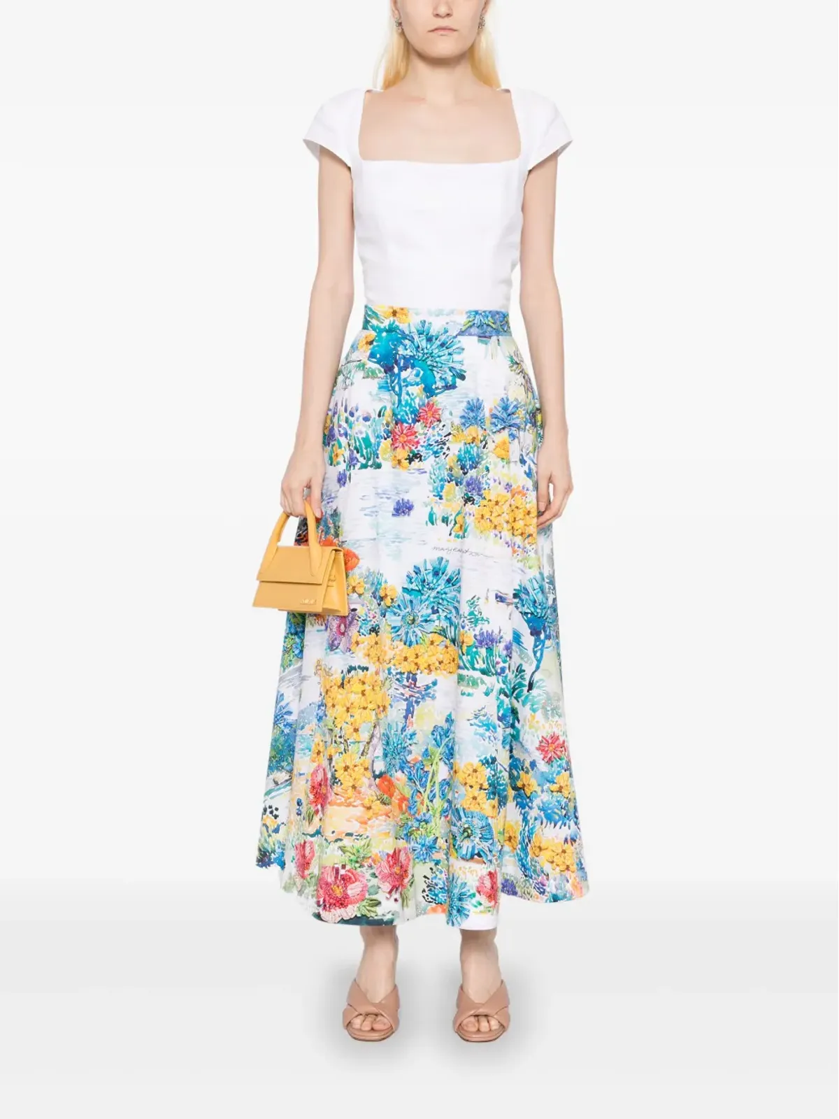 Mary Katrantzou 花柄プリントスカート - 画像2