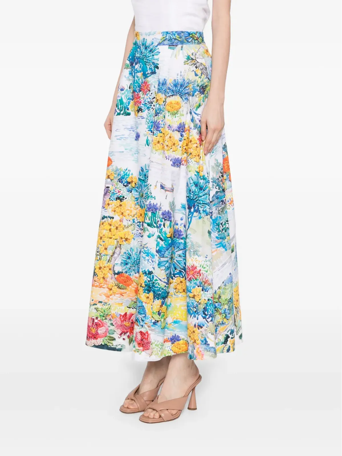 Mary Katrantzou 花柄プリントスカート - 画像3