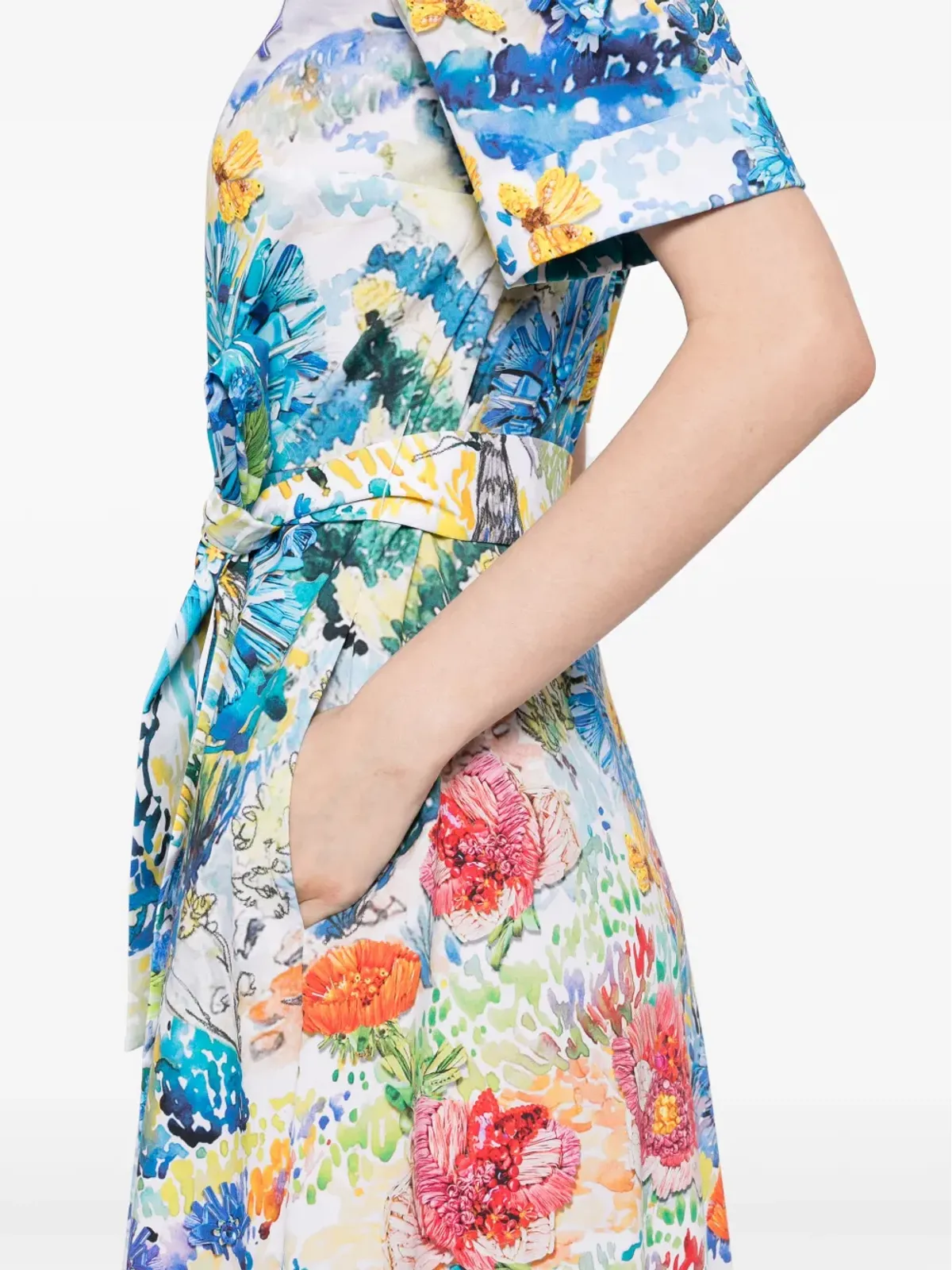 Mary Katrantzou 花柄プリントドレス - 画像5