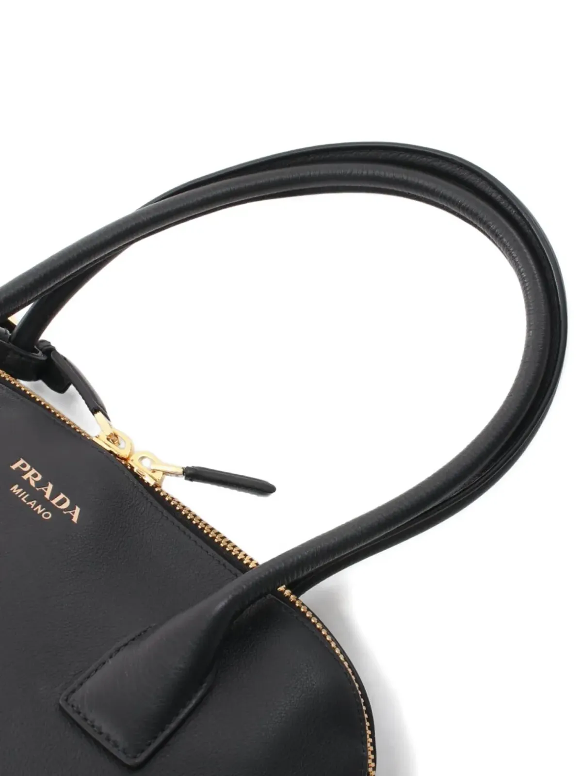 Prada Pre-Owned ロゴデボスドハンドバッグ（ブラック） - 画像3