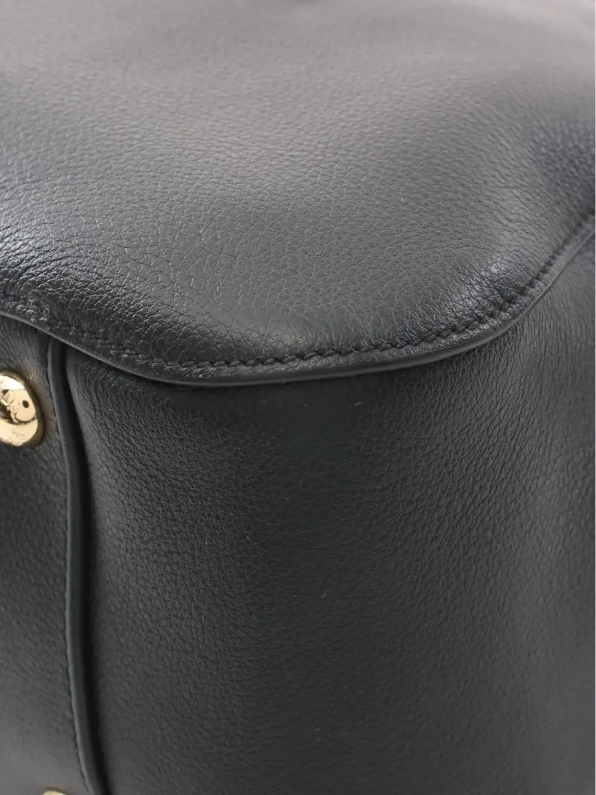 Prada Pre-Owned ロゴデボスドハンドバッグ（ブラック） - 画像4