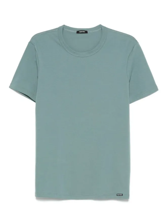 TOM FORD TOM FORD コットンブレンド Tシャツ ブルーの商品画像