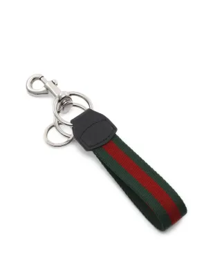 Gucci Pre-Owned ウェブディテール キーリング - サムネイル1
