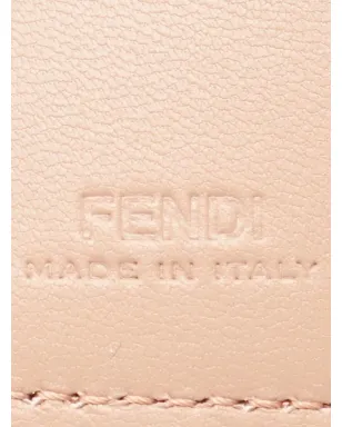 Fendi Pre-Owned バゲット型 キルティング レザー ウォレット（ピンク） - サムネイル5