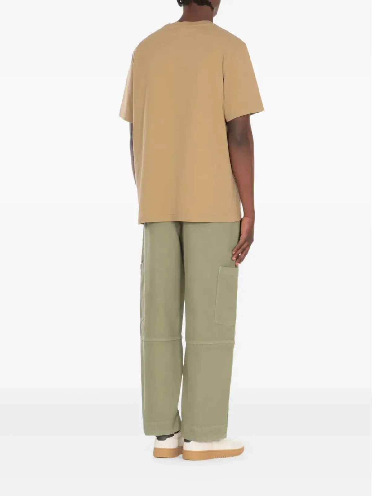 Maison Kitsuné Bold Fox appliqué T-shirt - Neutrals - 画像4