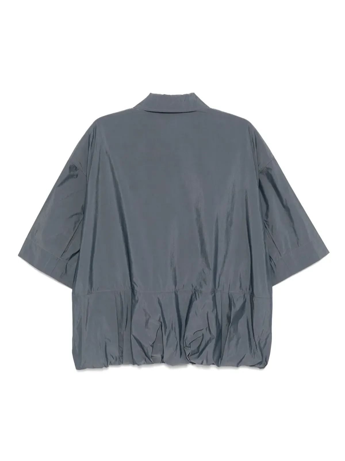 SONGZIO バルーンプリーツ Tシャツ グレー - 画像2