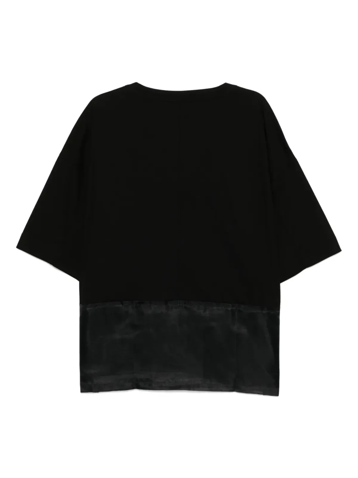 SONGZIO ゴーストレイヤードTシャツ ブラック - 画像2
