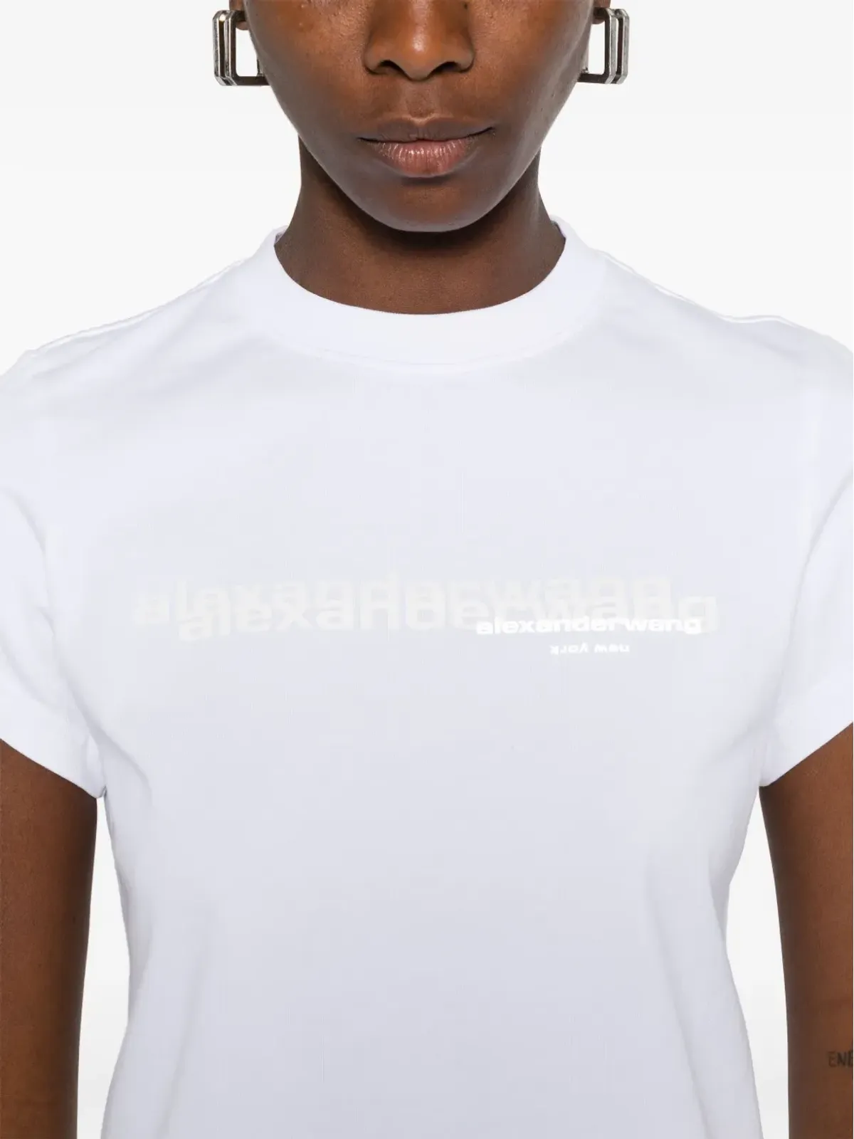 Alexander Wang コットンTシャツ - 画像5