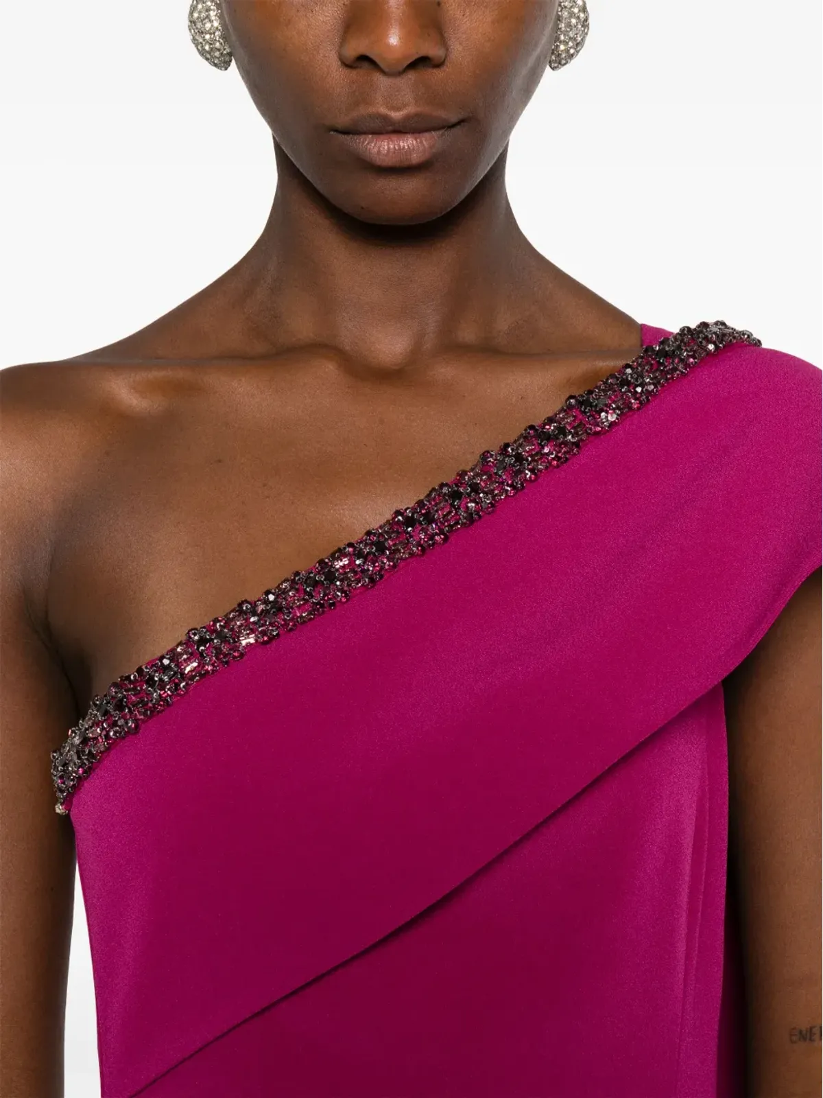 Roland Mouret クリスタル装飾ドレス - 画像5