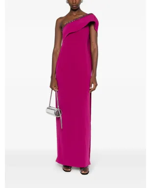 Roland Mouret クリスタル装飾ドレス - サムネイル2