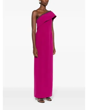 Roland Mouret クリスタル装飾ドレス - サムネイル3