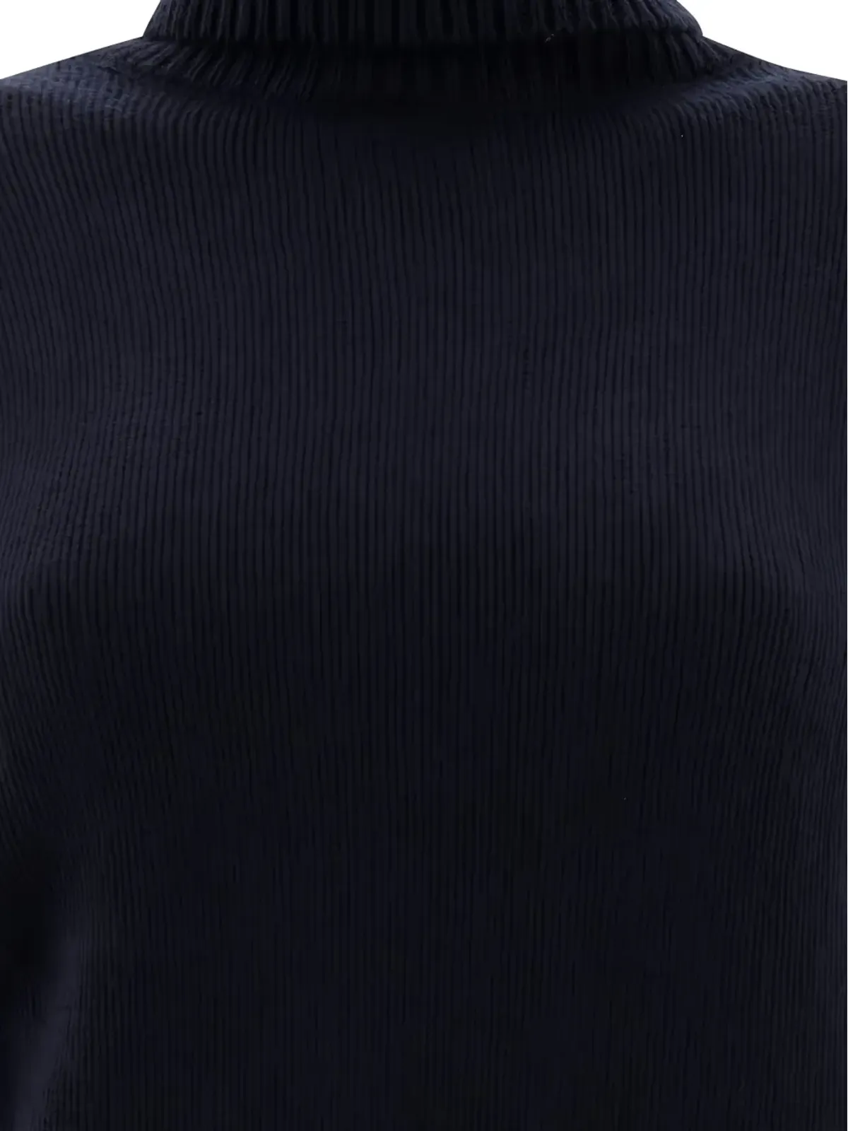 Ines De La Fressange リブ編みタートルネックセーター - 画像3