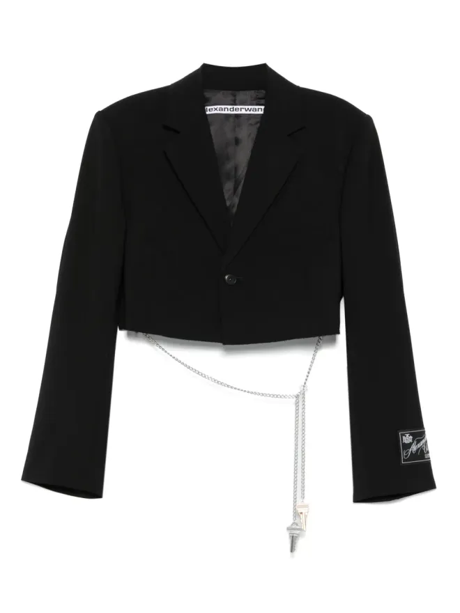 Alexander Wang Alexander Wang クロップドジャケットの商品画像