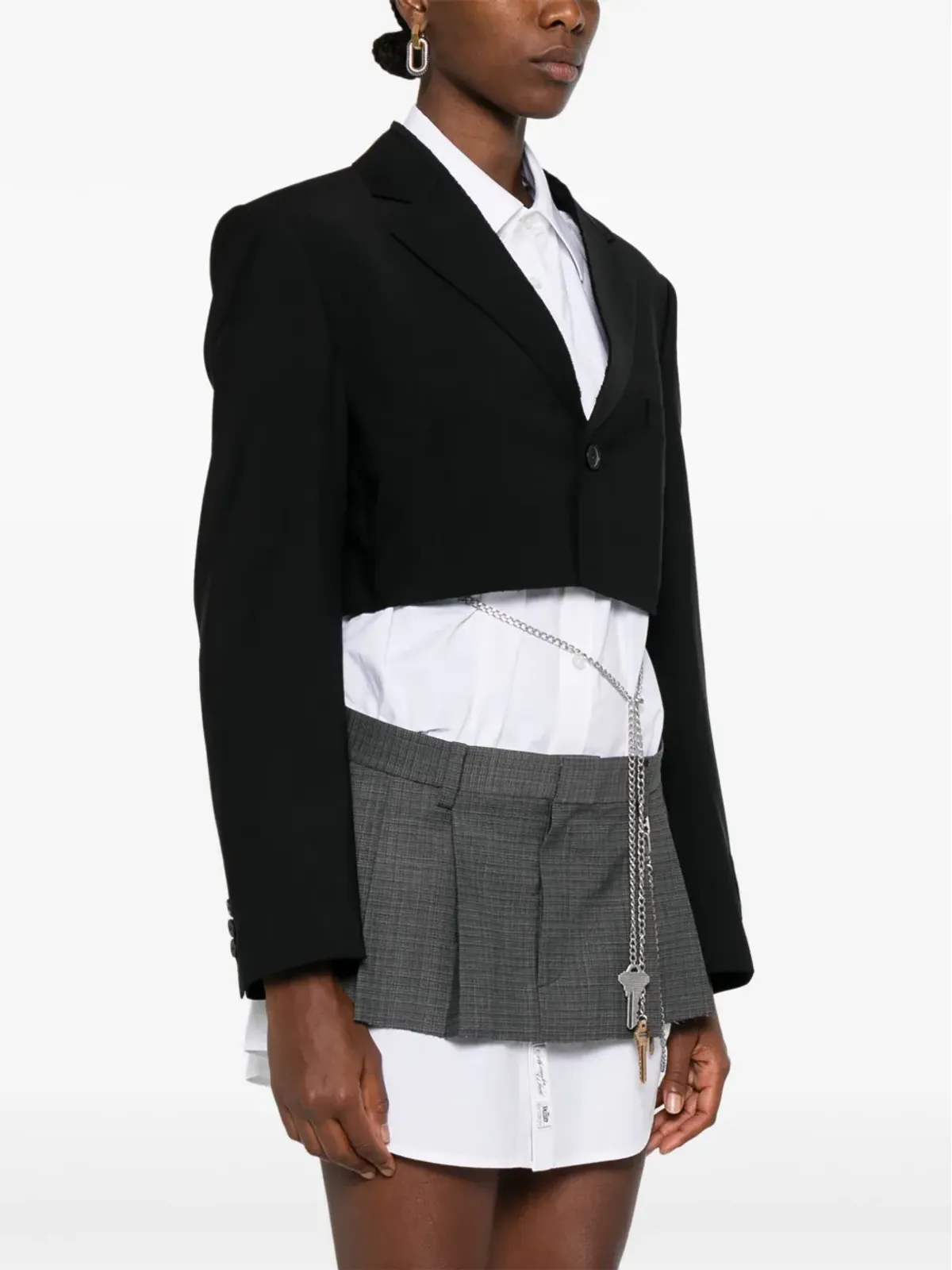 Alexander Wang クロップドジャケット - 画像3