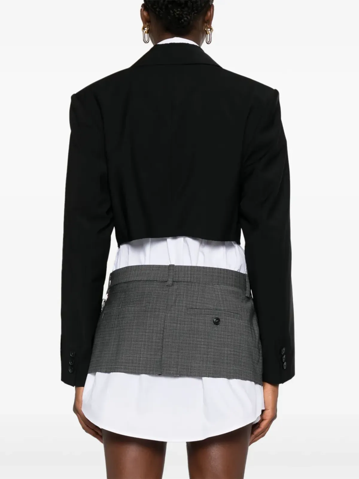 Alexander Wang クロップドジャケット - 画像4