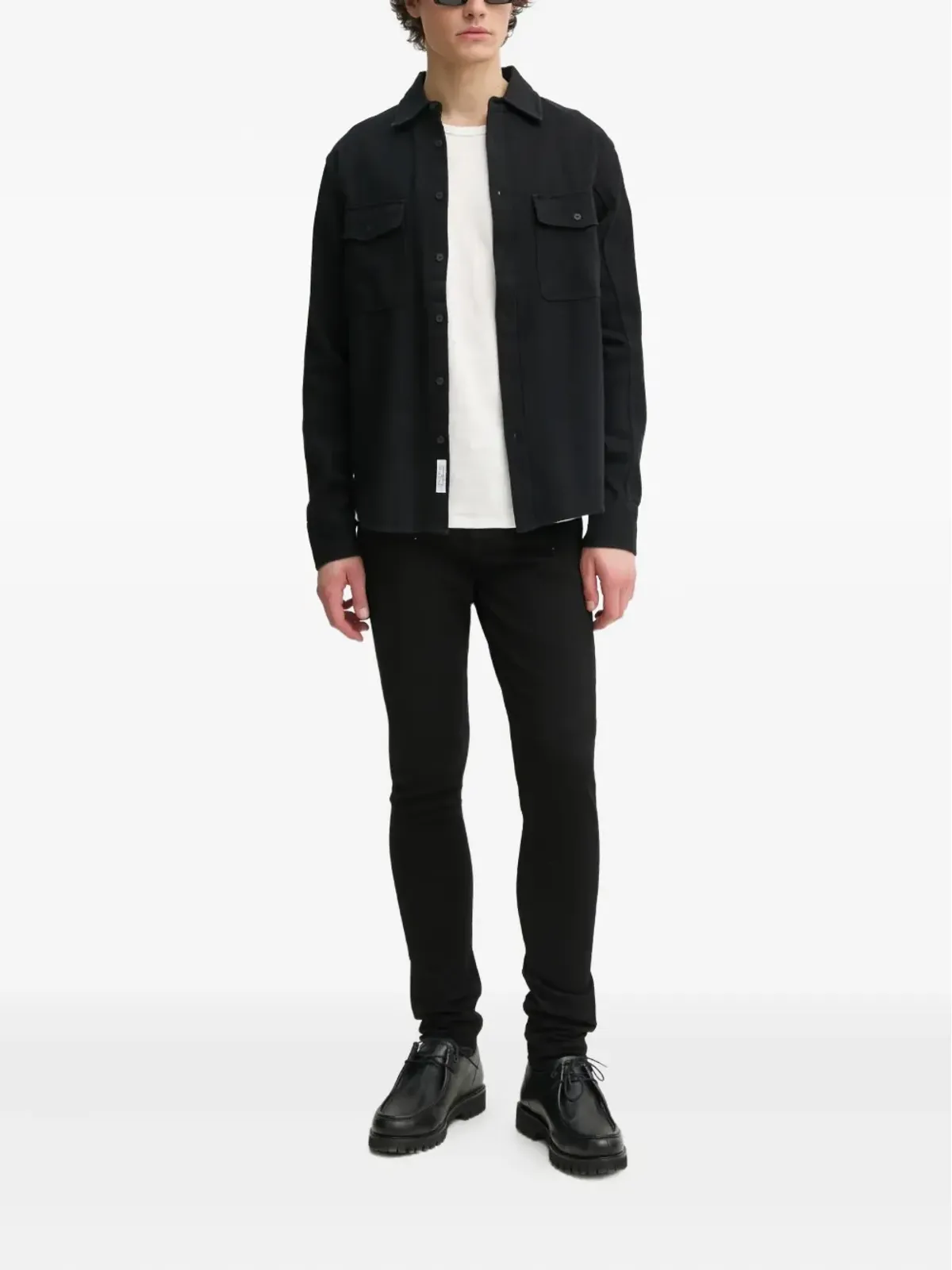 rag & bone ロゴ刺繍ジーンズ - 画像2