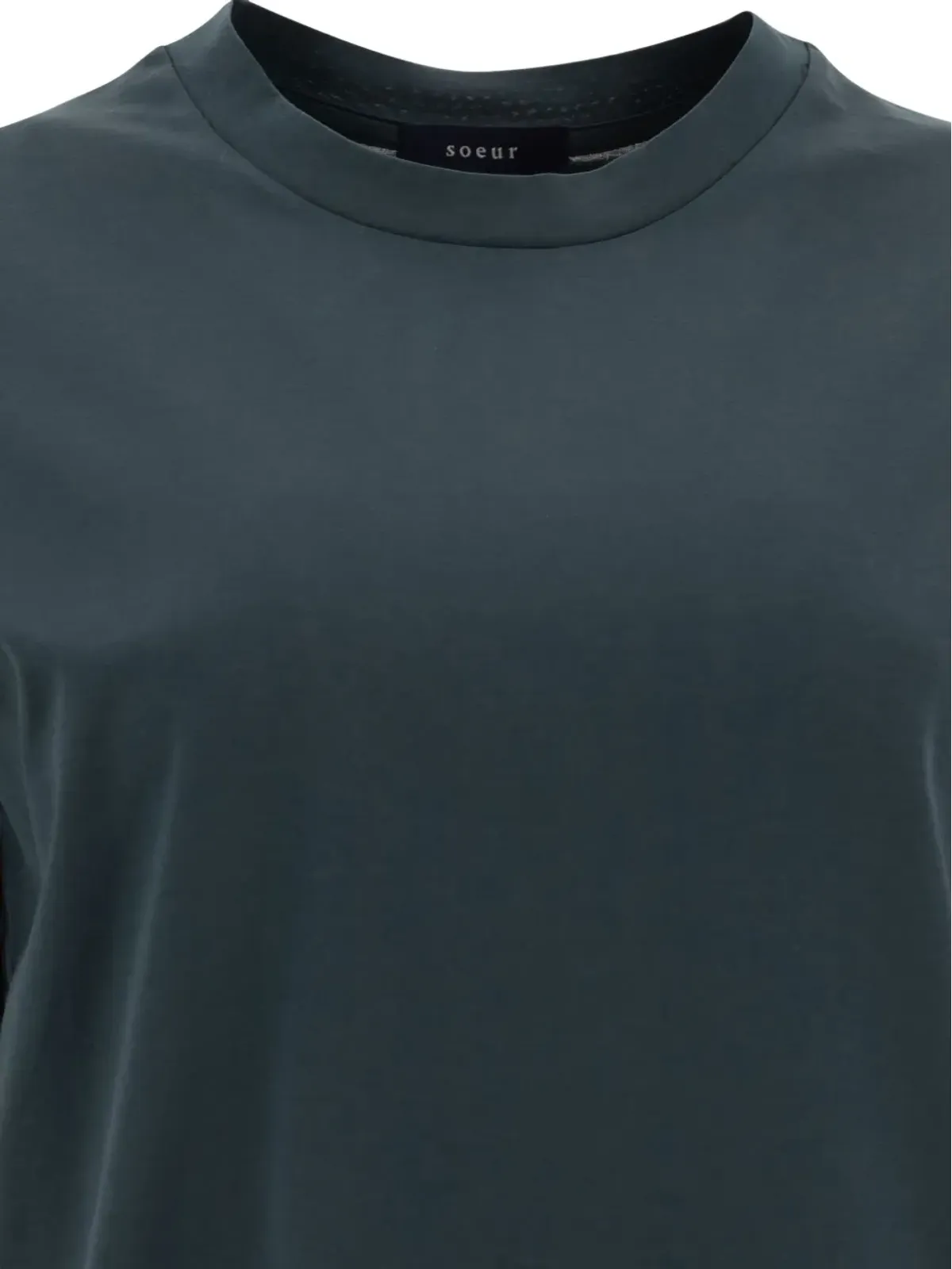 Soeur クルーネック コットンTシャツ - 画像3