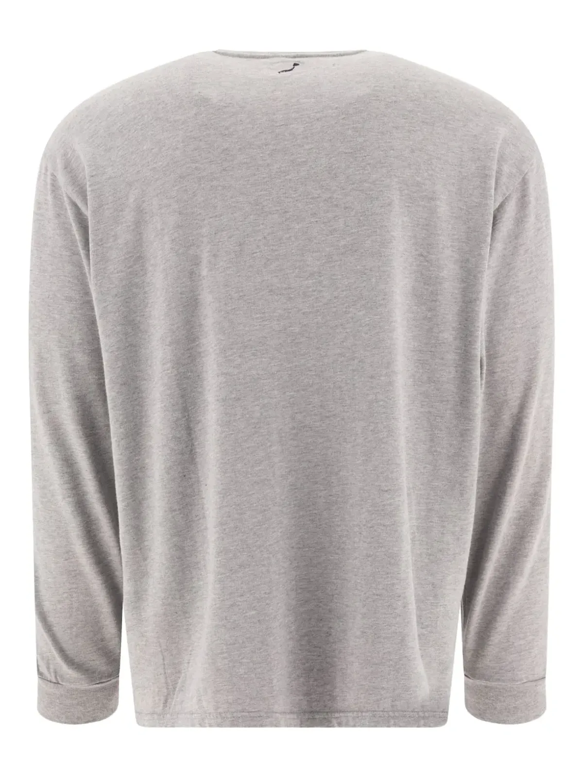 Orslow long-sleeve ribbed-detail T-shirt - Grey - 画像2