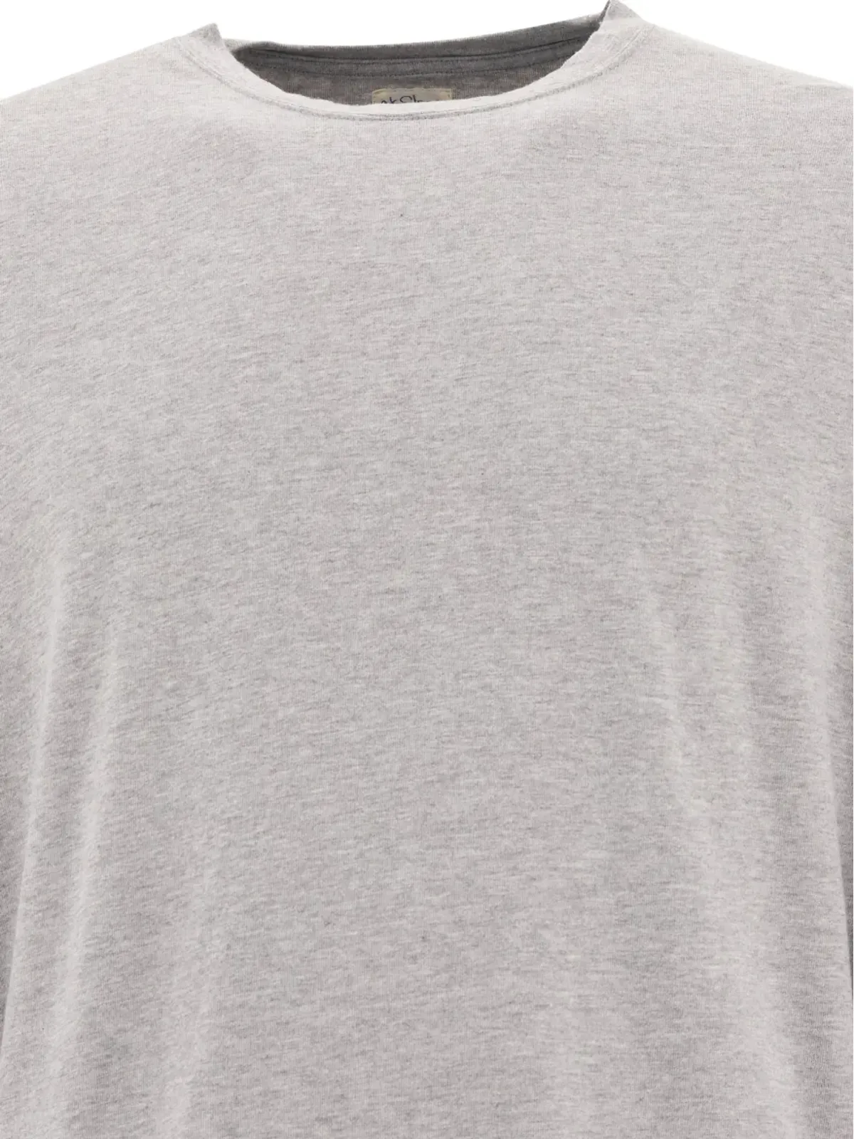 Orslow long-sleeve ribbed-detail T-shirt - Grey - 画像3