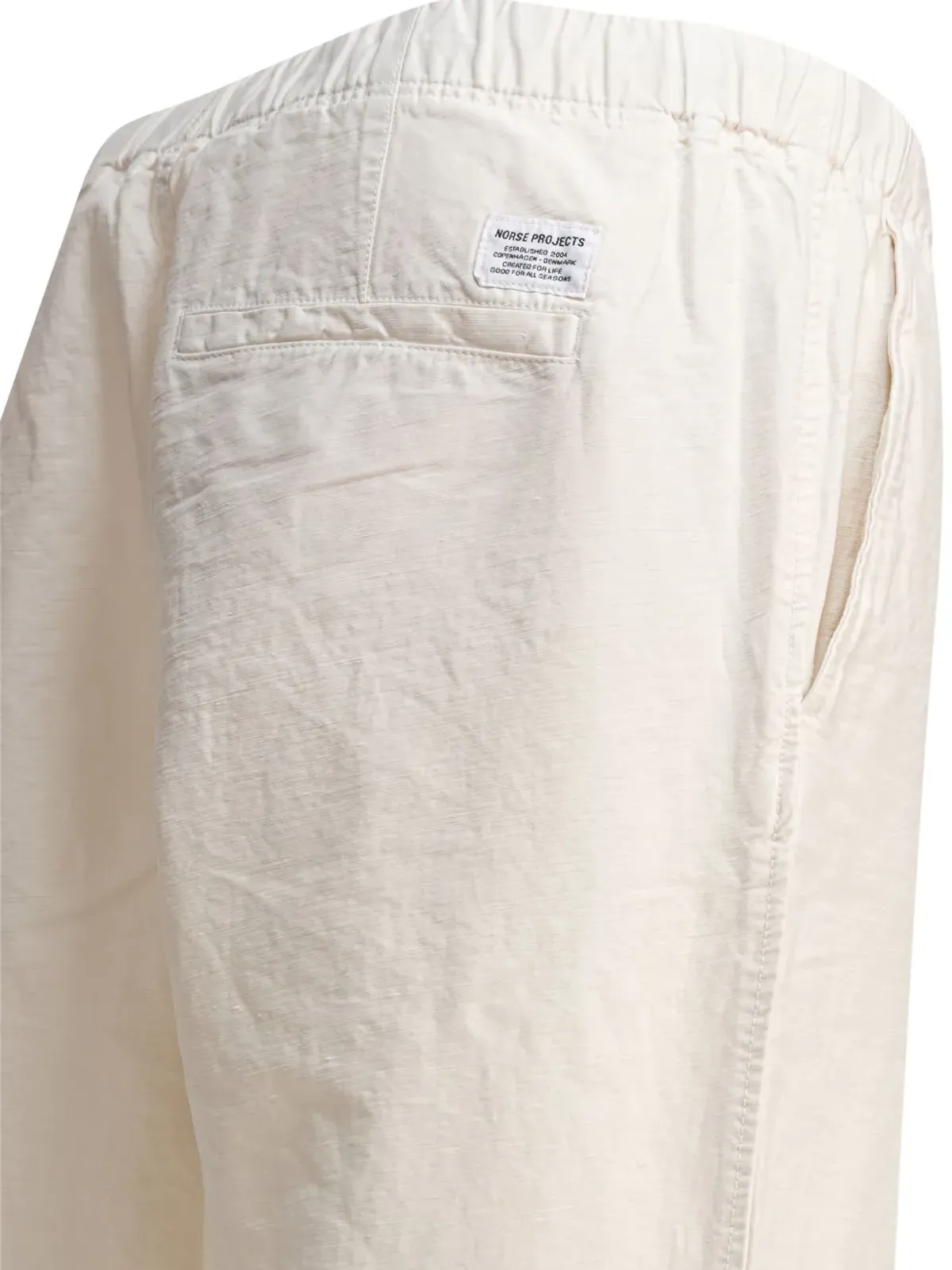Norse Projects エラスティックウェスト コットンパンツ - 画像4