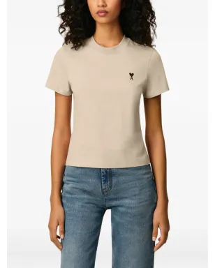 AMI Paris Ami De Coeur Tシャツ（ベージュ） - サムネイル5