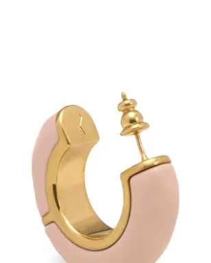 AMI Paris ハンマー加工ラッカー仕上げピアス - サムネイル4