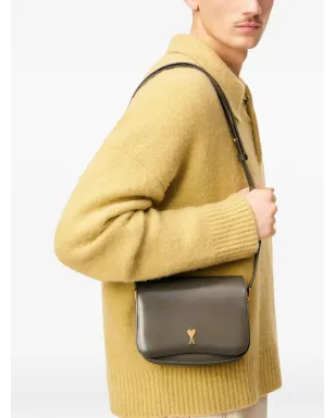 AMI Paris グレーズドレザーバッグ - サムネイル2