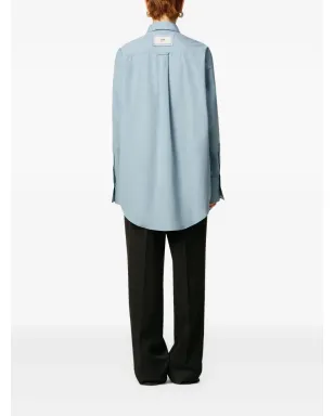 AMI Paris オーバーサイズ コットンシャツ - サムネイル3