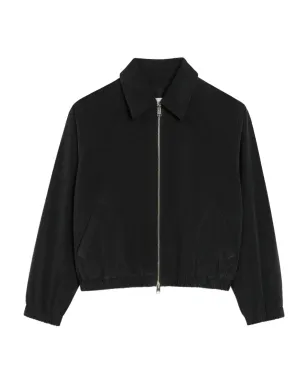 AMI Paris Ami de Coeur ジップファスナー付きグレージャケット - サムネイル1