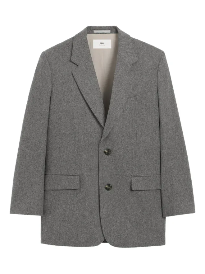 AMI Paris AMI Paris シングルブレスト ウールジャケットの商品画像