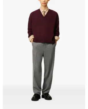 AMI Paris Ami De Coeur V-Neck ウールセーター - サムネイル2