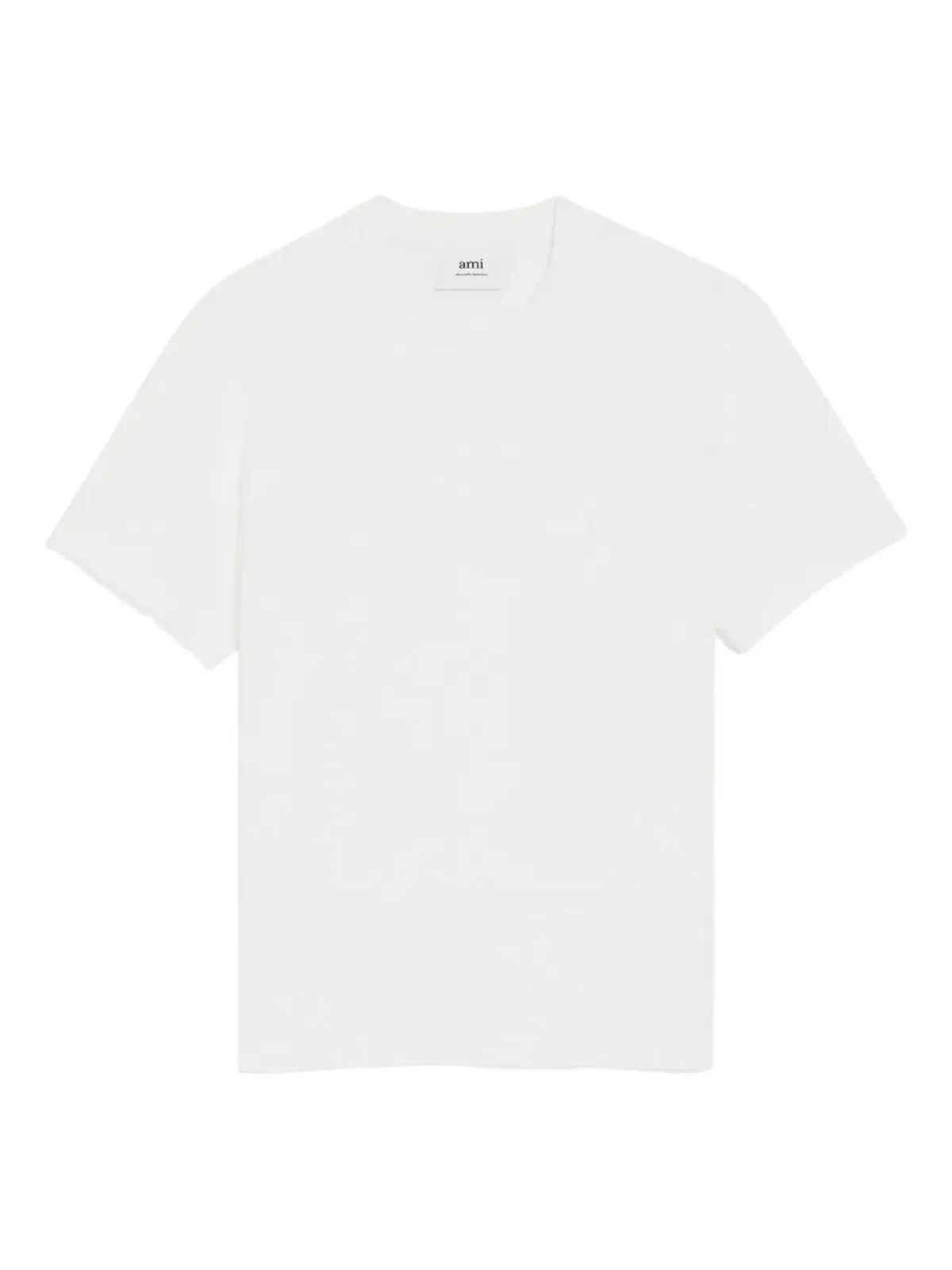 AMI Paris Ami de Coeurモチーフ オーガニックコットン Tシャツ - 画像1