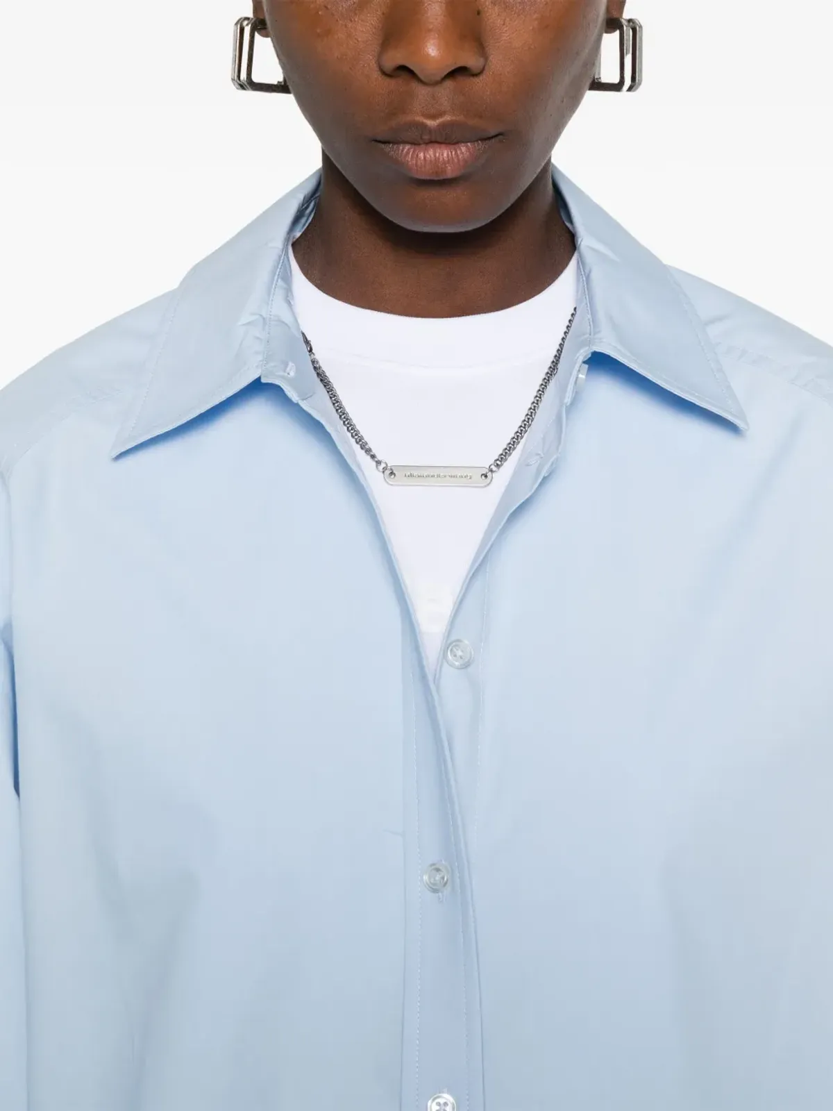Alexander Wang コットンシャツ - ブルー - 画像5