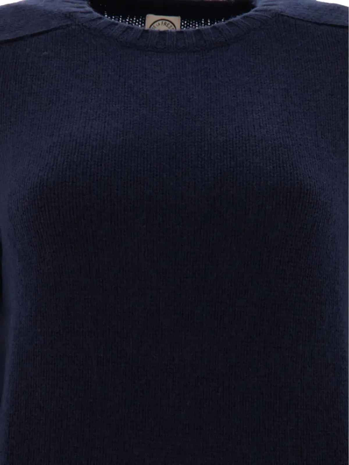 Ines De La Fressange リブ編みヘムセーター（ブルー） - 画像4