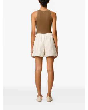AMI Paris ストライプショーツ - Neutrals - サムネイル4