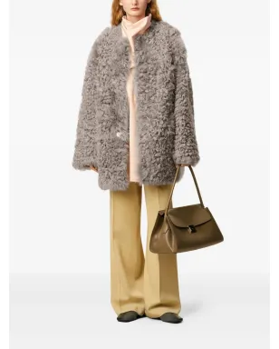 AMI Paris シアリングショートコート - サムネイル2
