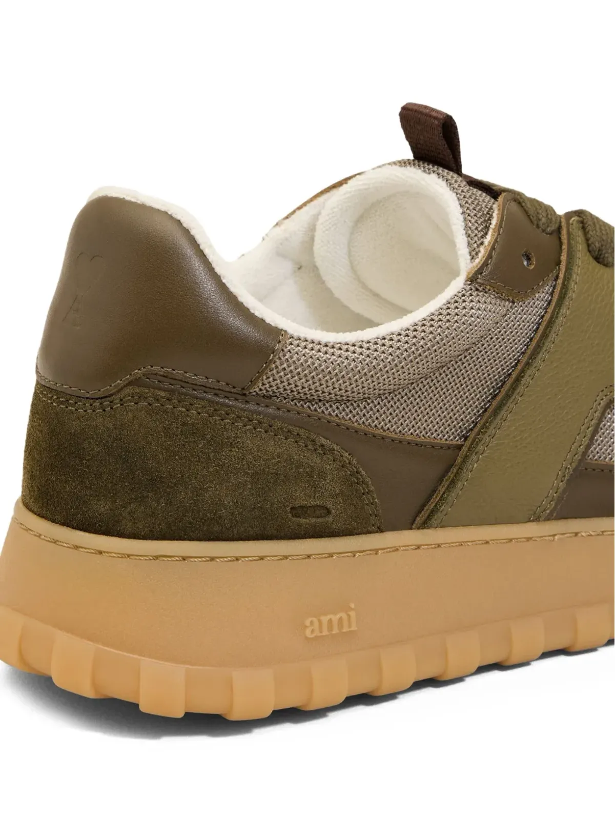 AMI Paris A Walk レザー ローカットスニーカー - 画像3